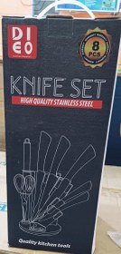 تصویر ست 8 تیکه کارد چاقو Knife Set 