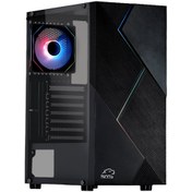 تصویر کیس کامپیوتر تسکو GC4501 Thor ARGB Mid Tower مشکی TSCO GC4501 Thor ARGB Mid Tower Black Computer Case