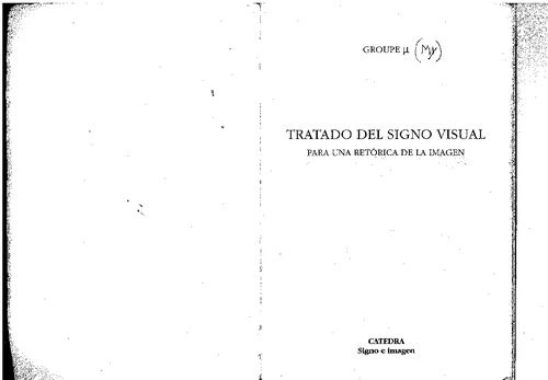 خرید و قیمت دانلود کتاب Tratado del signo visual : para una retórica de