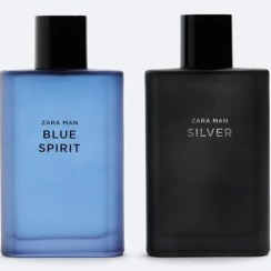 تصویر عطر ادو تویلت مردانه زارا مدل بلو اسپریت و سیلور ۹۰ میلی لیتر 