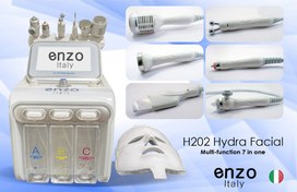 تصویر دستگاه هیدروفیشیال ۷ کاره انزوایتالی موتور سنگین Function Hydro-Facial Device Of Enzo Italy Heavy Engine -7
