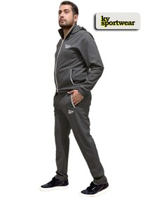 تصویر ست گرمکن شلوار کلاهدار ورزشی مردانه Reebok کد 001 Reebok mens sports hooded sweatpants set code 001