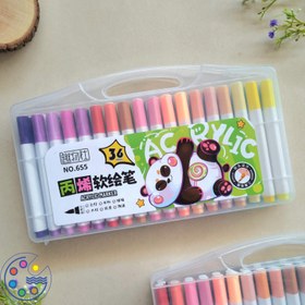 تصویر ماژیک رنگ آمیزی ۳۶ رنگ پاندا 