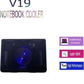 تصویر پایه خنک کننده NoteBook COOLER V19 