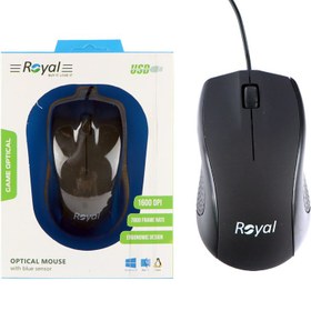 تصویر موس سیمی مدل Royal R-M201 