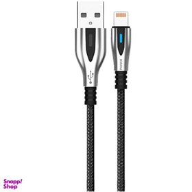 تصویر کابل تبدیل USB به Lightning کاکو مدل KSC-097 به طول 1.2 متر کابل تبدیل