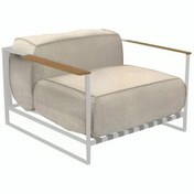 تصویر مبل تکنفره نظری مدل Deniz Lounge دسته‌دار 