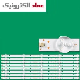 تصویر بک لایت اسنوا مدل‌های 43S36 و 43S37 – هشت خط 5LED 