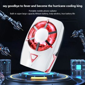 تصویر فن خنک کننده رادیاتوری گوشی مدل DY56 