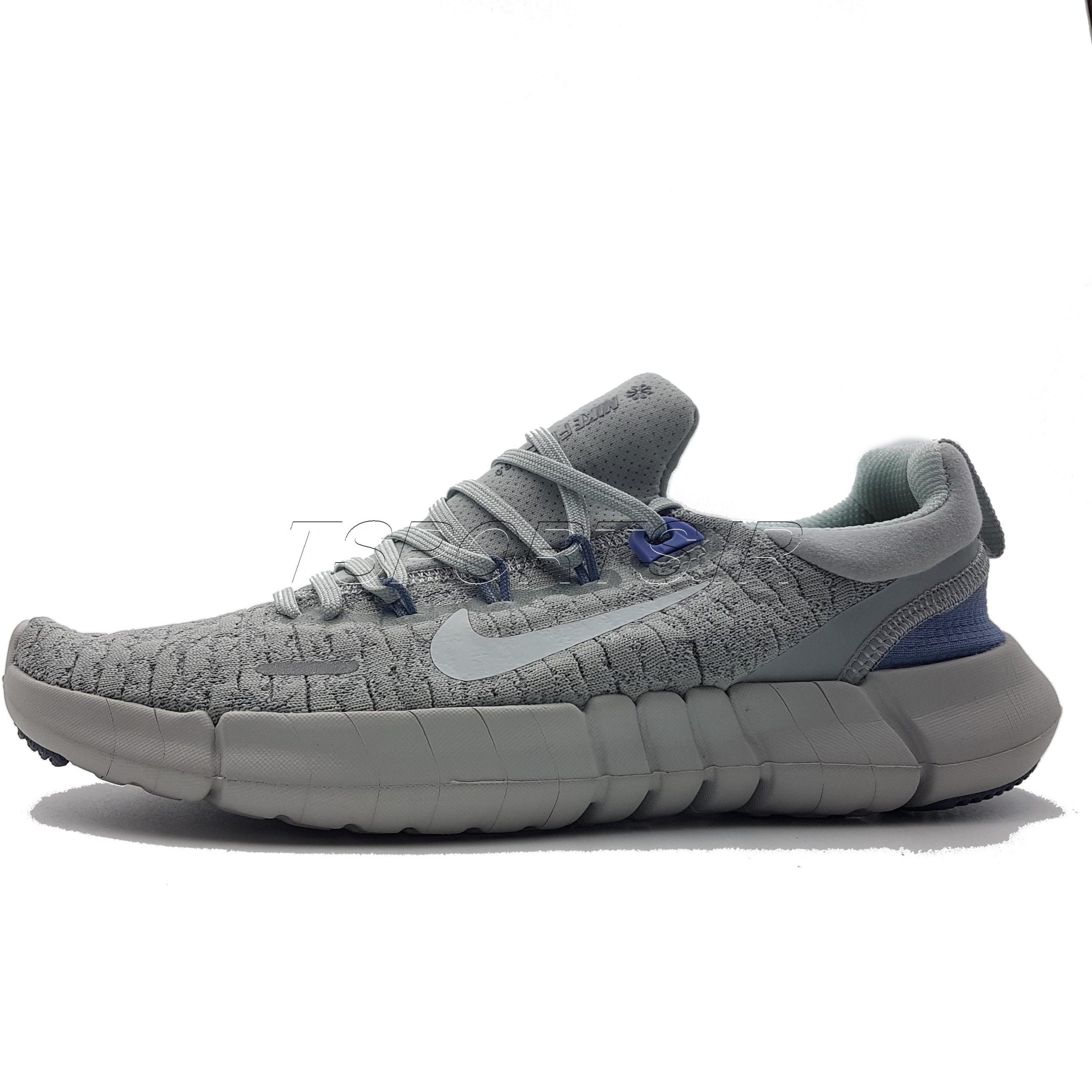 Nike free run 5 homme argent online