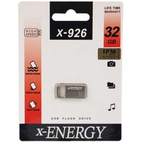 تصویر فلش مموری ایکس-انرژی مدل X-926 ظرفیت 32 گیگابایت ا X-926 32GB USB 2.0 Flash Memory X-926 32GB USB 2.0 Flash Memory