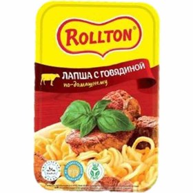 تصویر نودل بشقابی گوشت گاو اسپایسی رولتون Rollton قزاقستان 90 گرم 