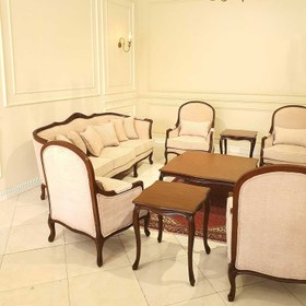 تصویر مبل و غذاخوری فرانسوی آیسل 