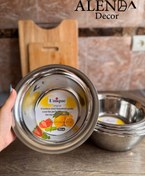 تصویر ست 5 تیکه کاسه (لگن) استیل یونیک 