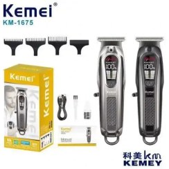 تصویر ماشین اصلاح کیمی مدل KM1675 با برش مستقیم و استیل ضد زنگ 