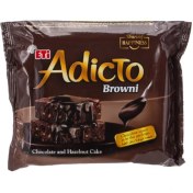 تصویر کیک شکلاتی و فندقی براونی 200 گرم اتی ETI ا ETI Adicto Browni chocolate and hazelnut cake 200 g ETI Adicto Browni chocolate and hazelnut cake 200 g