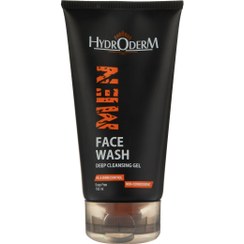 تصویر ژل شستشوی صورت آقایان 150میل هیدرودرم Hydroderm Men Face Wash Deep Cleansing Gel 150ml