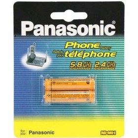 تصویر باتری نیم قلمی تلفن بی سیم HHR-3MRT/2BM پاناسونیک Panasonic HHR-3MRT / 2BM Cordless Phone Battery