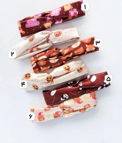 تصویر هدبند ساتن عروسکی 