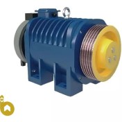 تصویر موتور گیرلس بشکه ای مونودرایو 10نفره سرعت1.6 8.6KW Gearless barrel motor, monodrive, 10-speed, 1.6, 8.6KW