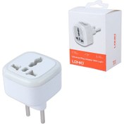 تصویر تبدیل برق 3 به 2 الدینیو Z10 Ldnio Z10 16A Adaptor