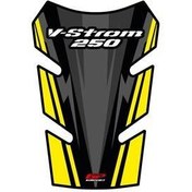 تصویر محافظ باک و برچسب SUZUKI V STROM 250 سازگار پد زرد GP KOMPOZİT 