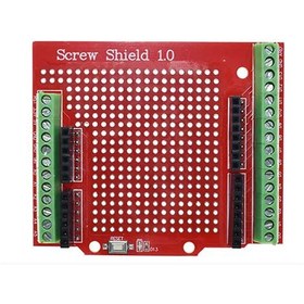 تصویر شیلد آردوینو پروتوتایپ Arduino UNO SCREW SHIELD 