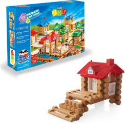 تصویر اسباب بازی ساختنی لگو کلبه جنگلی ۶۲ تکه 