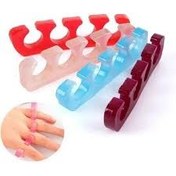 تصویر پد جدا کننده انگشتان پا دو عددی .