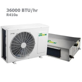 تصویر داکت اسپلیت گرین R410A معتدل GDS-36P1T1/R1 GREEN GDS-36P1T1/R1