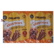 تصویر تشویقی مدادی سگ اورلاندو با طعم مرغ 8 عددی (بسته بندی جدید) ا Orlando, Dog Treat Sticks, Chicken 8x11g Orlando, Dog Treat Sticks, Chicken 8x11g
