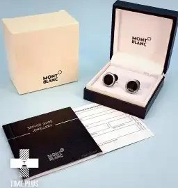 تصویر دکمه سردست Mont Blanc Mont Blanc Cufflinks