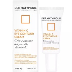 تصویر کرم دور چشم حاوی ویتامین سی 20میل درماتیپیک 