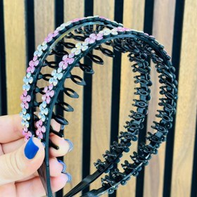 تصویر تل شانه دار نگین دار 