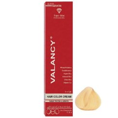 تصویر رنگ مو والانسی سری هایلایت شماره 12.9 رنگ سوپر پلاتینه صدفی VALANCYC6Hair Color 100 ml