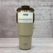 تصویر تراول ماگ ۱۲۰۰ میل تایسو (TYESO) - کالکشن جدید - رنگ: خاکستری 