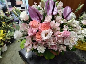 تصویر دسته گل و باکس گل بزرگ - اصفهان 