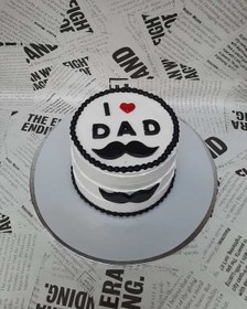 تصویر کیک تولد مردانه با فوندانت 