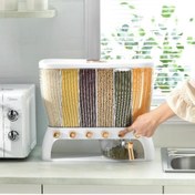 تصویر جا حبوباتی ۶ خانه لوکس 