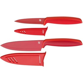 تصویر چاقو آشپزخانه 2 پارچه دبلیو ام اف آلمان مدل WMF Set of kitchen knives Touch 