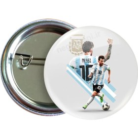 تصویر پیکسل لیونل مسی مدل B 118 ا Pixel (Pinback Button Badge) Messi code B 118 Pixel (Pinback Button Badge) Messi code B 118