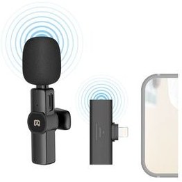 تصویر میکروفن بی سیم پلوز مدل Smart Noise Reduction for Lightning 