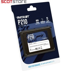 تصویر اس اس دی اینترنال Patriot مدل P210 ظرفیت 128GB 