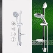 تصویر علم دوش اندیکا مدل یونیکا رنگ کروم چند حالته (مدل تلفنی )اقتصادی 