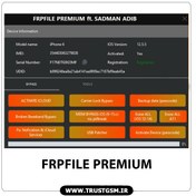 تصویر بایپس آیفون و آیپد FRPFILE PREMIUM 