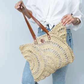 تصویر کیف رافیا کرمی 