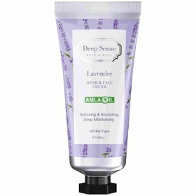 تصویر کرم مرطوب کننده دیپ سنس مدل Lavender حجم 60 میی لیتر 