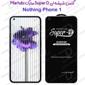 تصویر گلس Super-D شیشه ای Nothing Phone 1 مارک Mietubl Nothing Phone 1 Mietubl Super-D Tempered Glass Screen