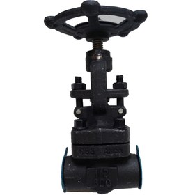 تصویر شیر فلکه سوزنی کلاس 800 فولادی دنده ای یا جوشی سایز 1 اینچ Globe Valve Class 800 A105 Size 1" Socket Weld OR Thread