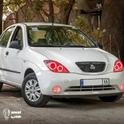 تصویر حلقه نئون چراغ جلو تیبا پک ۴ عددی 